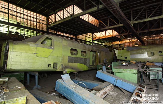 Заброшенный цех прототипов, Московская область