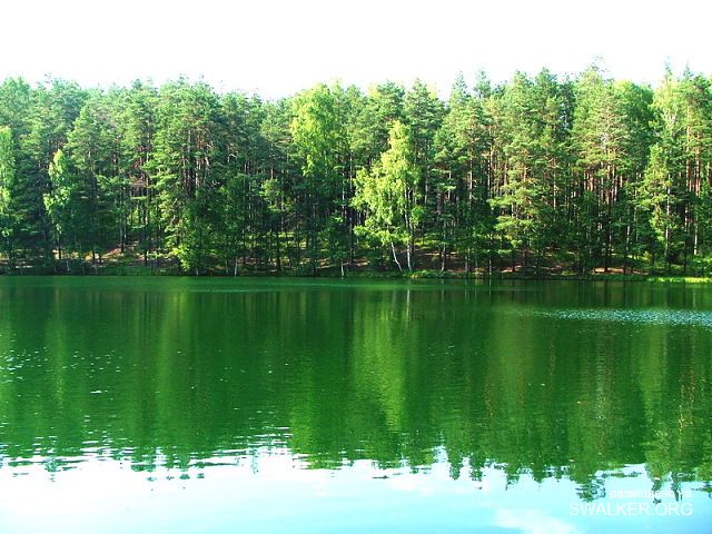 Чёртово озеро в Латгалии