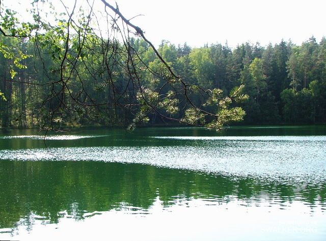 Чёртово озеро в Латгалии