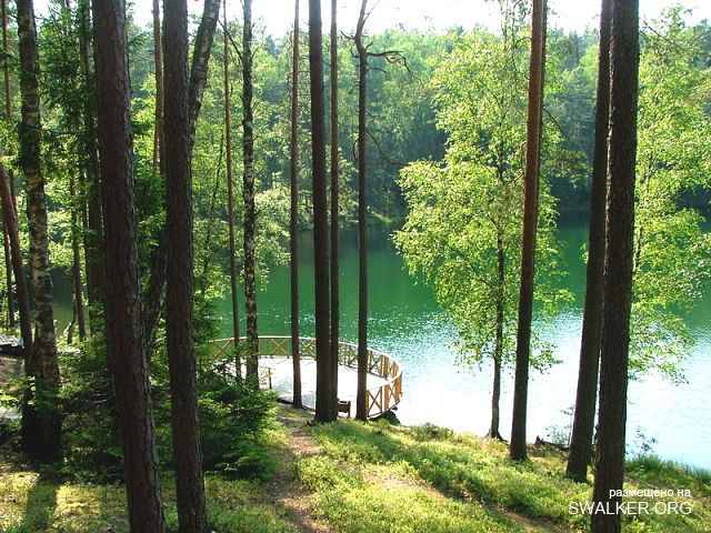 Чёртово озеро в Латгалии