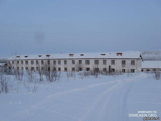 Мертвый поселок Глухариный, Магаданская область
