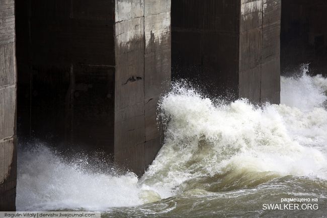 Усть-Среднеканская ГЭС на реке Колыма