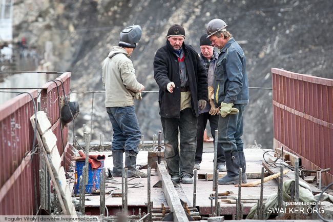 Усть-Среднеканская ГЭС на реке Колыма