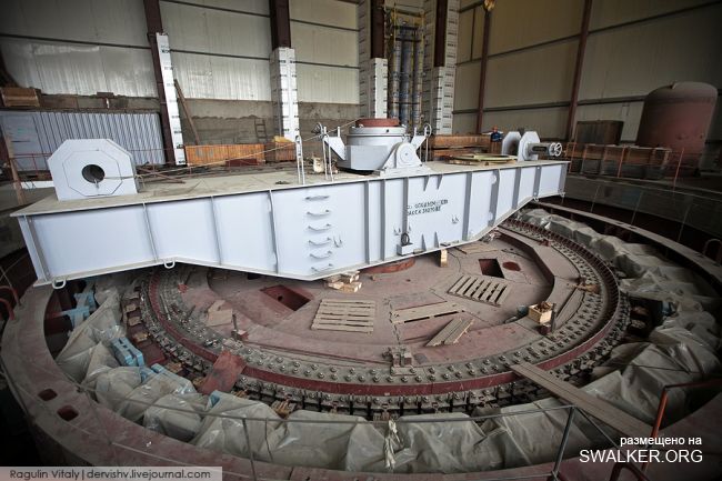 Усть-Среднеканская ГЭС на реке Колыма