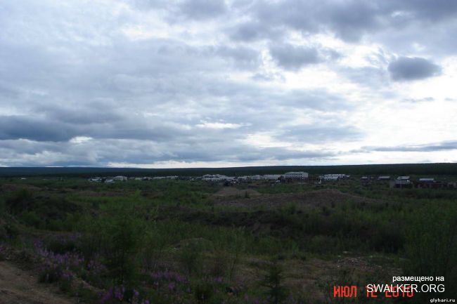 Мертвый поселок Глухариный, Магаданская область