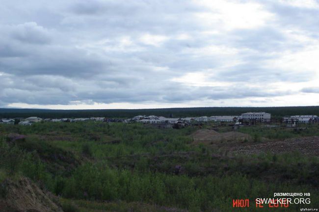 Мертвый поселок Глухариный, Магаданская область