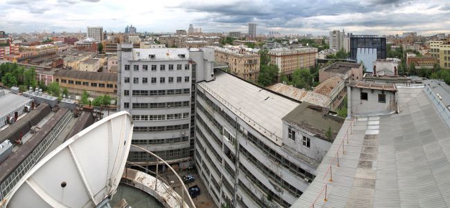 Заброшенное издательство газеты ПРАВДА