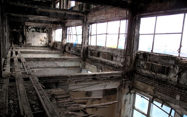 Заброшенное издательство газеты ПРАВДА