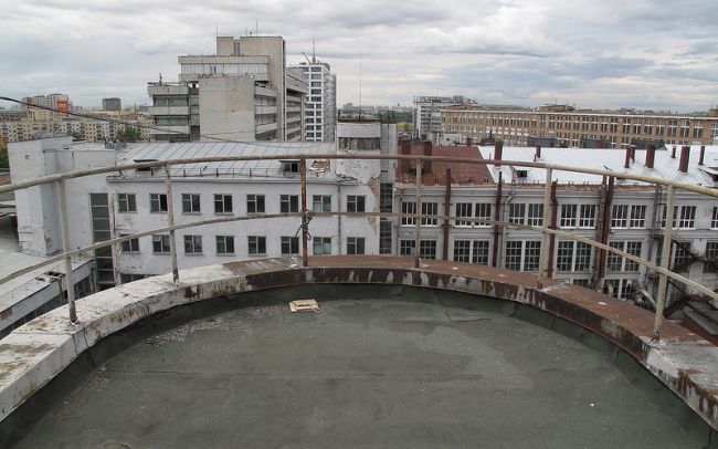 Заброшенное издательство газеты ПРАВДА