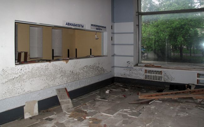 Заброшенное издательство газеты ПРАВДА