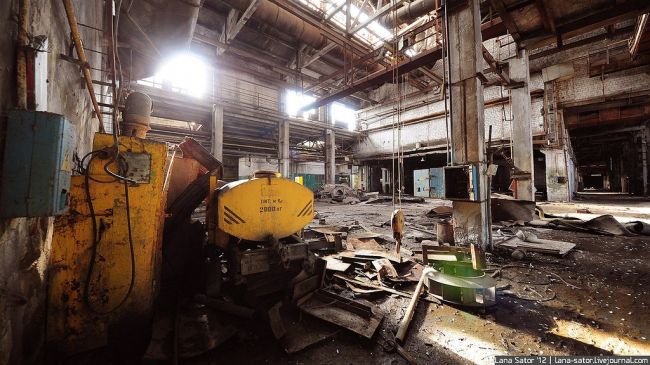 Заброшенный литейный цех