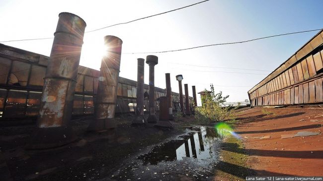 Заброшенный литейный цех