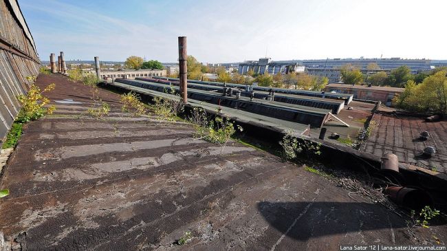 Заброшенный литейный цех