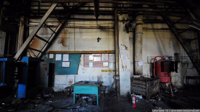Заброшенный литейный цех
