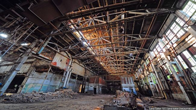 Заброшенный литейный цех