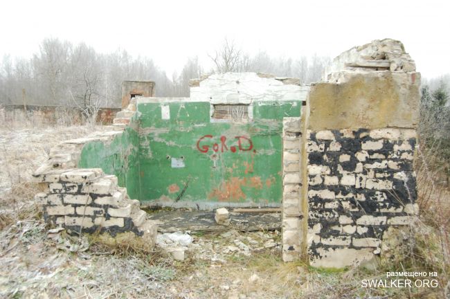 Заброшенный полигон и жилгородок, Московская область