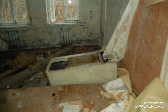 Заброшенный полигон и жилгородок, Московская область