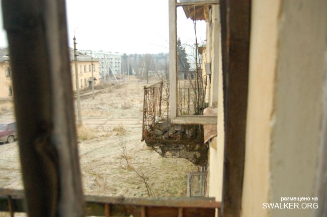 Заброшенный полигон и жилгородок, Московская область