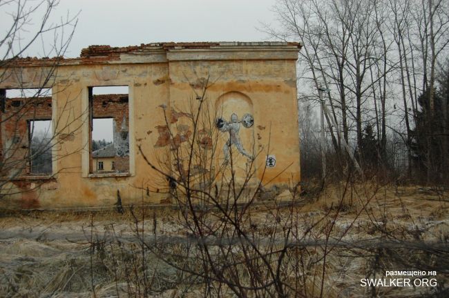 Заброшенный полигон и жилгородок, Московская область