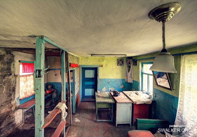 Заброшенная деревня и сельская школа, Липецкая область Заброшенная деревня и сельская школа, Липецкая область