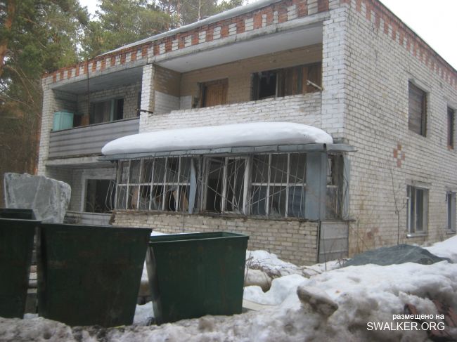 Бывший заброшенный пионер лагерь