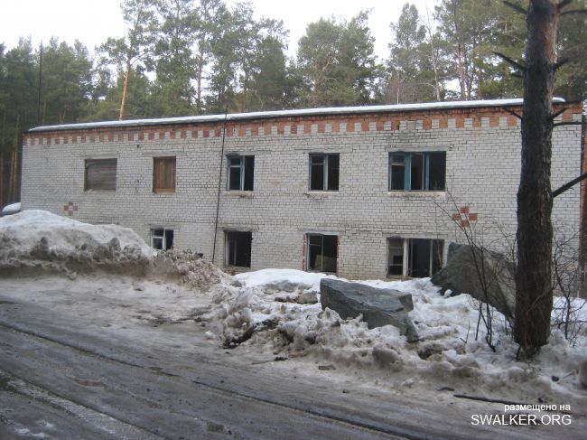 Бывший заброшенный пионер лагерь