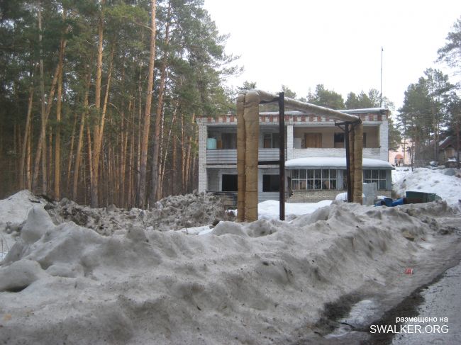 Бывший заброшенный пионер лагерь