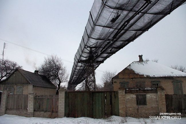 Заброшенная воздушная канатная дорога, Украина