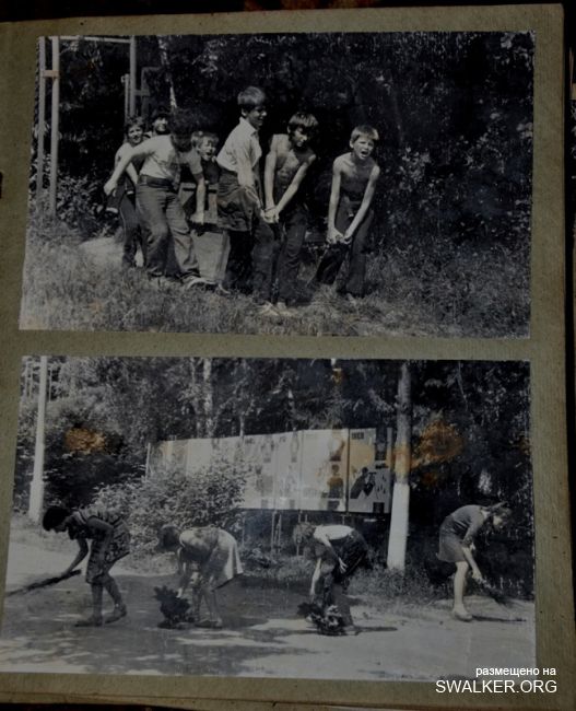 Пионерский лагерь Чайка завода МИЗ, 1986 год