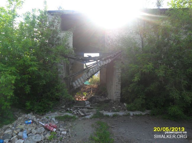 Брошенная котельная на улице Парковая