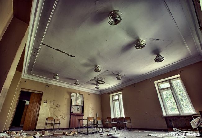 Заброшенная школа, Подмосковье