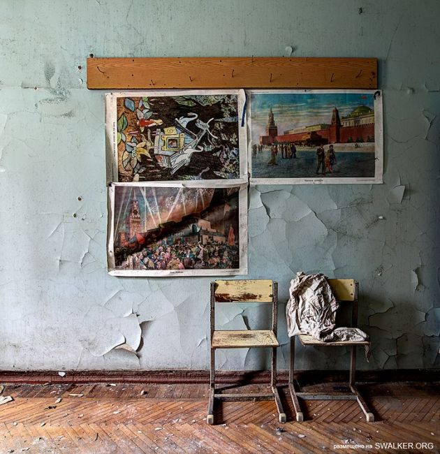 Заброшенная школа, Подмосковье