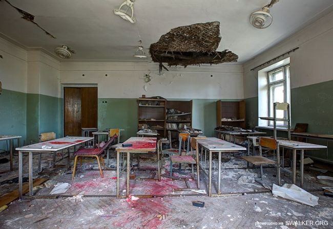 Заброшенная школа, Подмосковье