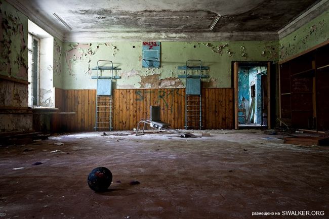 Заброшенная школа, Подмосковье