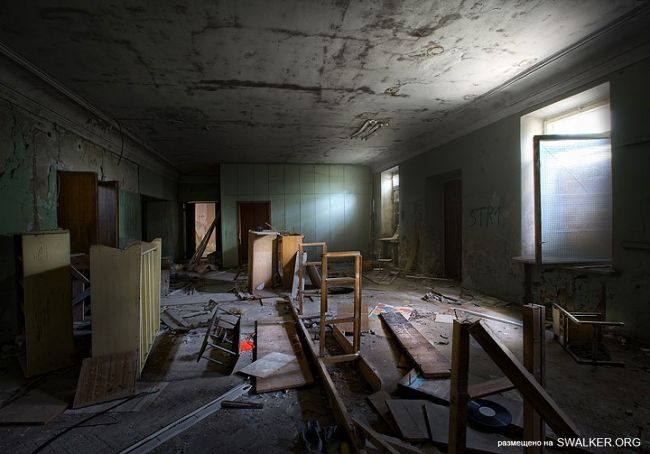 Заброшенная школа, Подмосковье