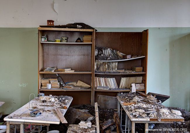 Заброшенная школа, Подмосковье