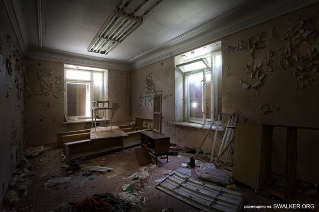 Заброшенная школа, Подмосковье