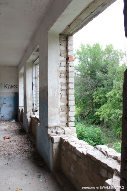 Заброшенная школа, с. Красная Звезда