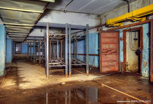 Заброшенное бомбоубежище Дворца Культуры, Московская область