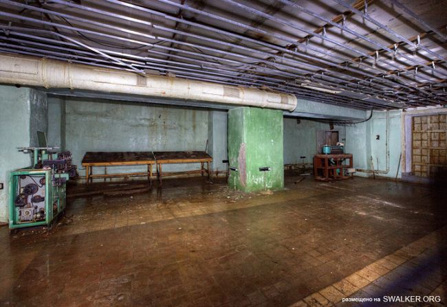 Заброшенное бомбоубежище Дворца Культуры, Московская область