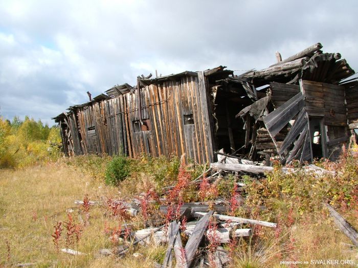 Заброшенная колония поселения, Республика Коми