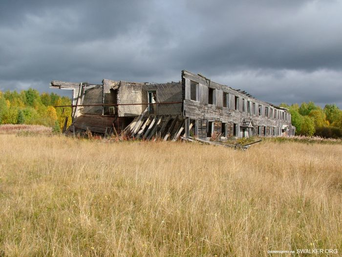 Заброшенная колония поселения, Республика Коми