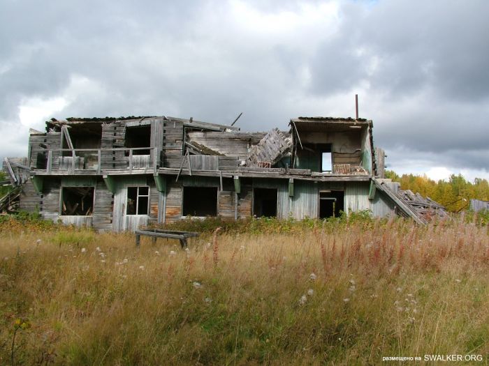 Заброшенная колония поселения, Республика Коми