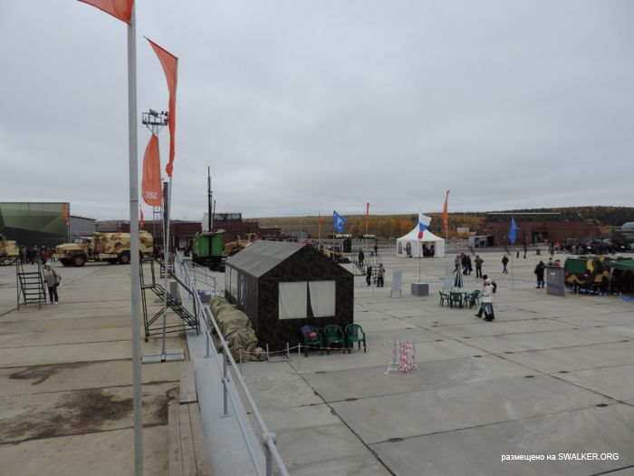 Выставка вооружения, полигон Старатель