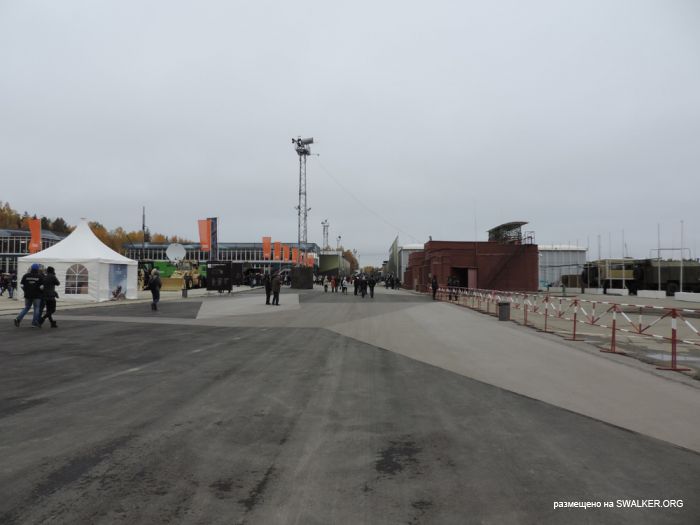 Выставка вооружения, полигон Старатель