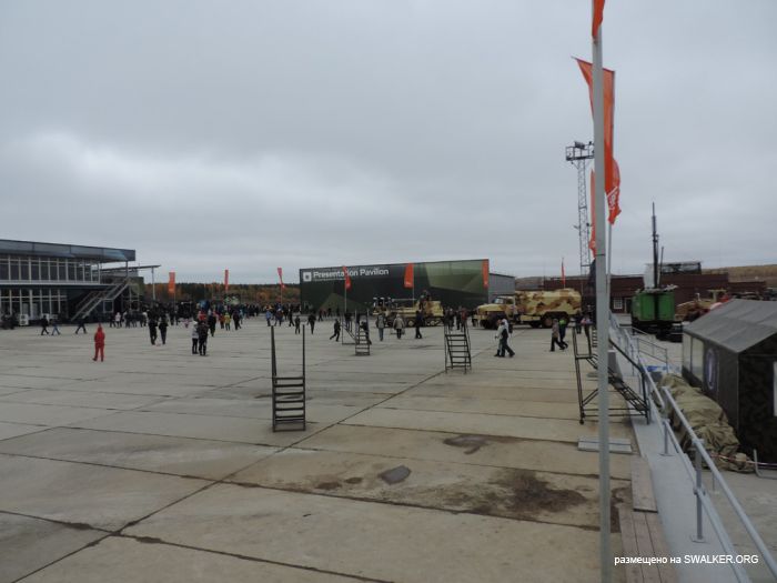 Выставка вооружения, полигон Старатель