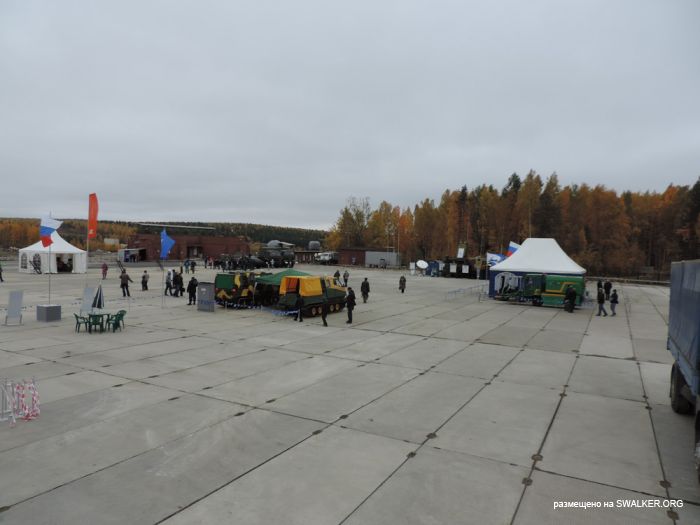 Выставка вооружения, полигон Старатель