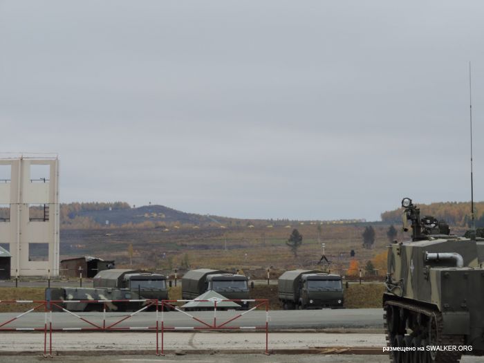 Выставка вооружения, полигон Старатель