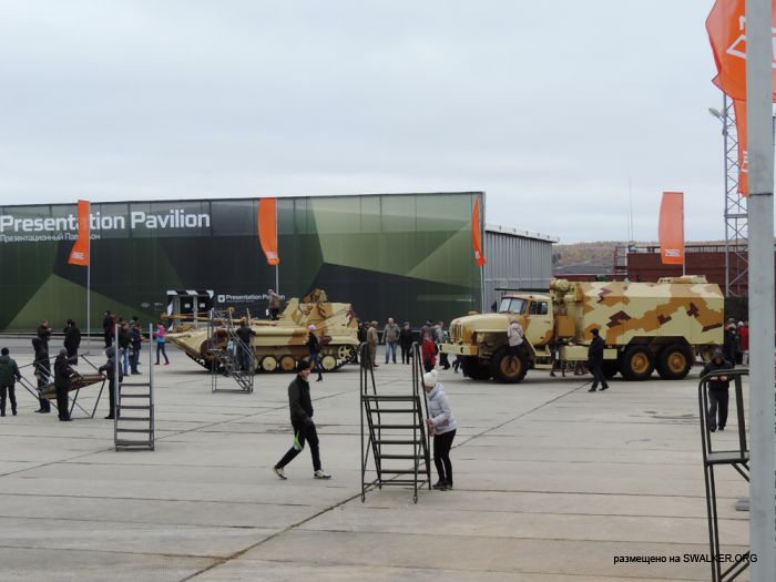 Выставка вооружения, полигон Старатель