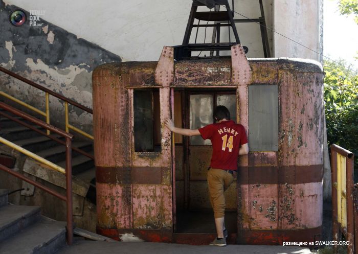 Канатная дорога в Чиатуре, Грузия